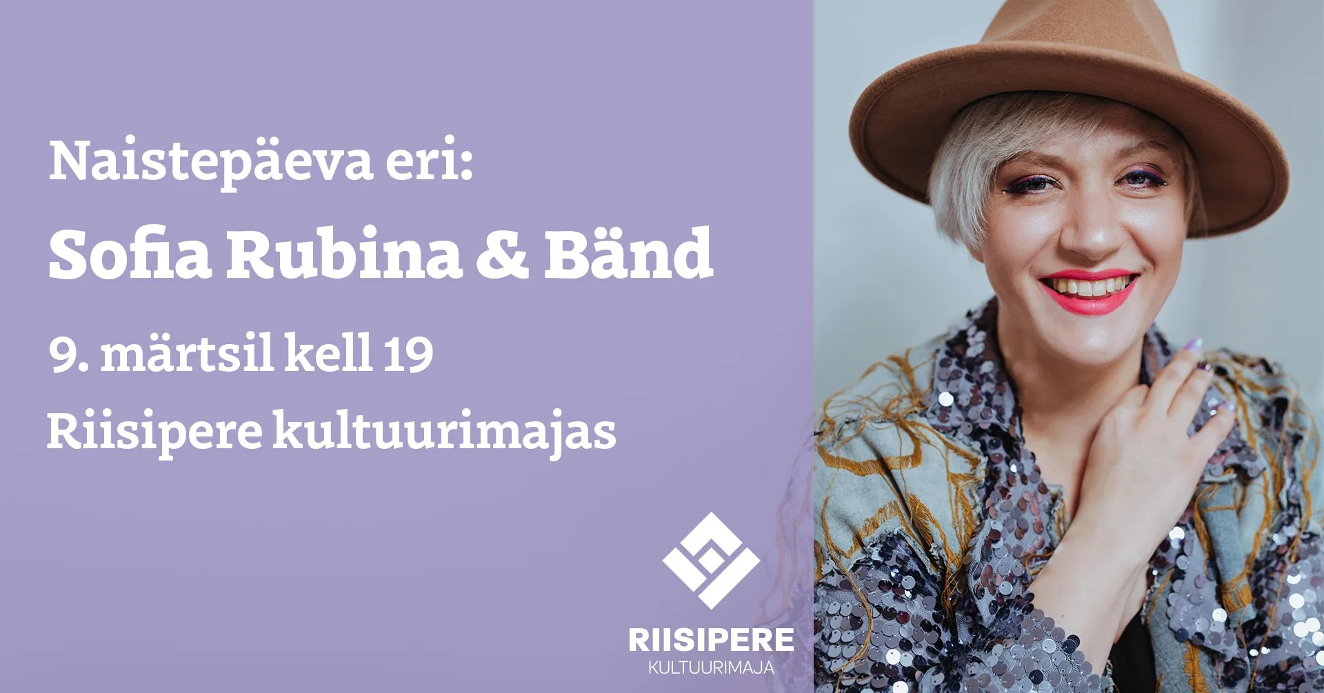 Naistepäeva kontsert: Sofia Rubina & Bänd