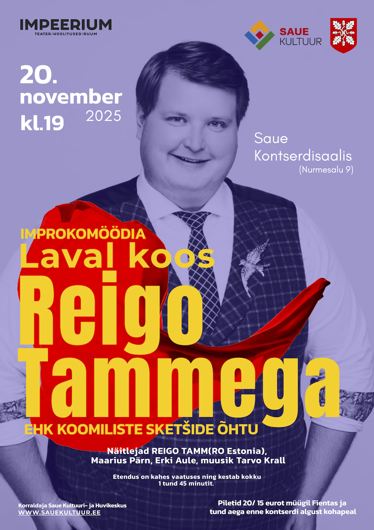 Improkomöödia koos Reigo Tammega