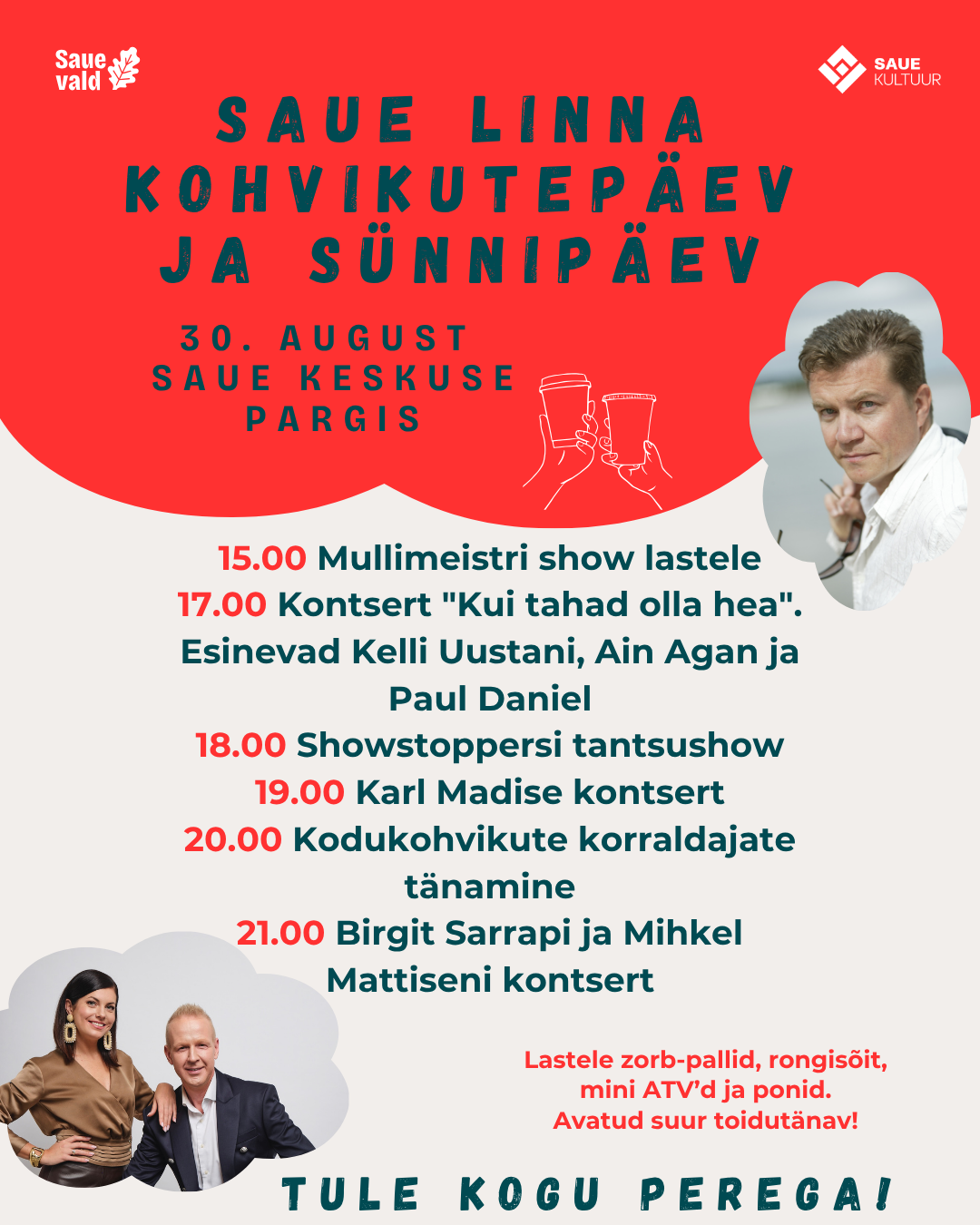 Saue linna sünnipäev ja kohvikutepäev 2026