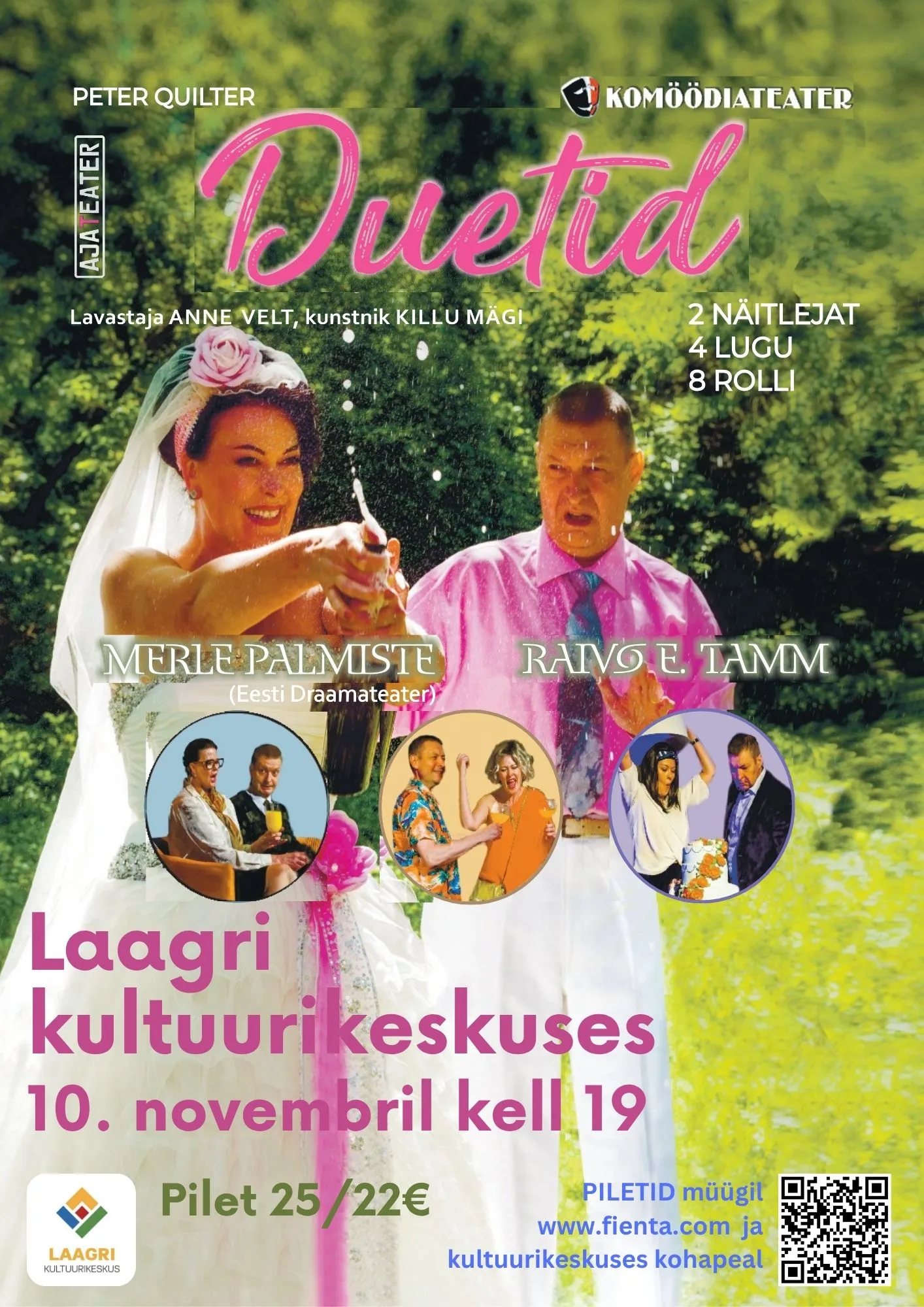 Komöödiateatri etendus “Duetid”